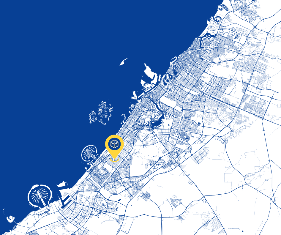 Dubai map